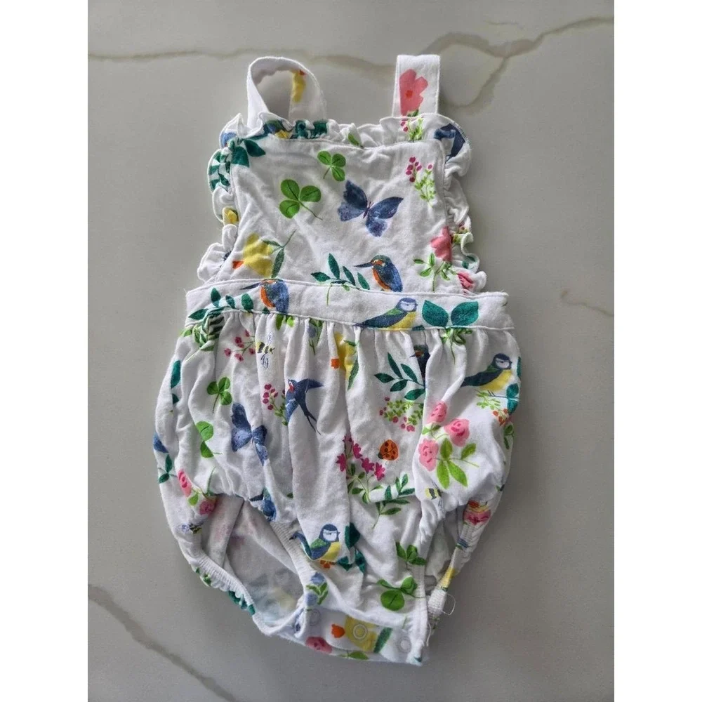 Angel dear baby girl romper 3-6 mos